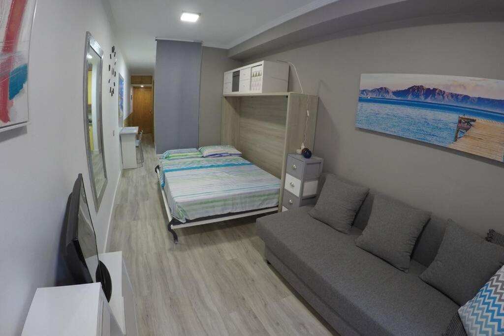 Studio Apartment La Lajilla Located At Beachfront Arguineguin Exterior foto